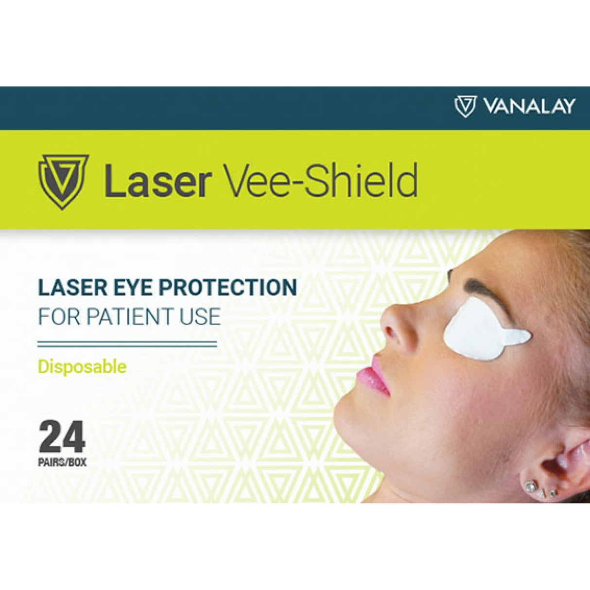 Laser Eye Protector Vee-Shield Adhesive - BeHope