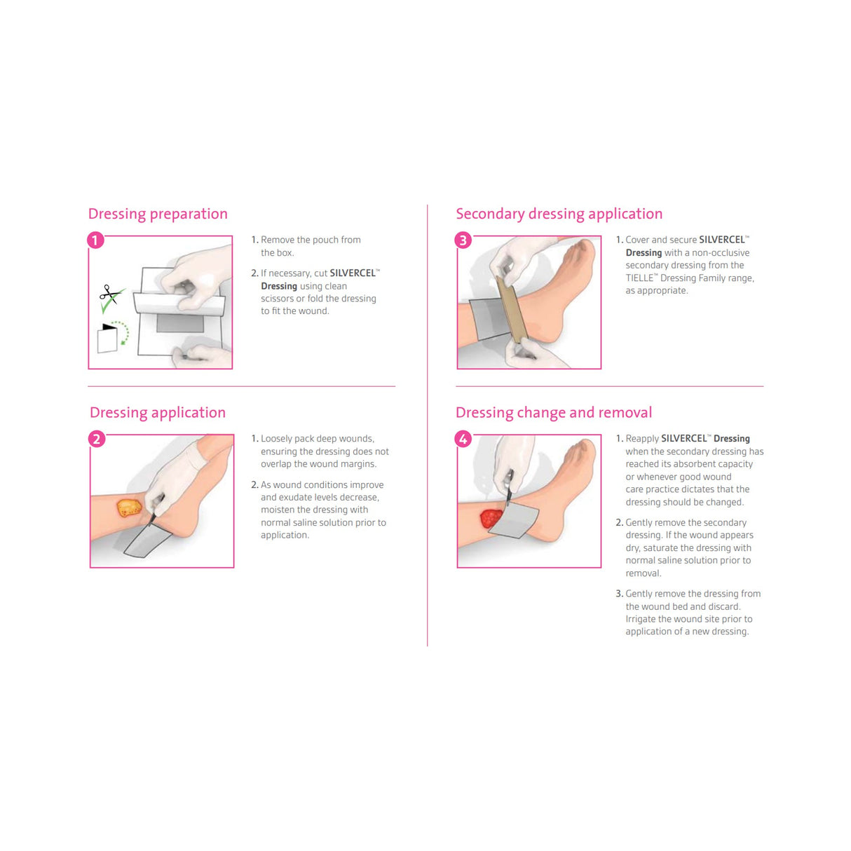 Silver Alginate Dressing Silvercel™ Antimicrobial Sterile - BeHope
