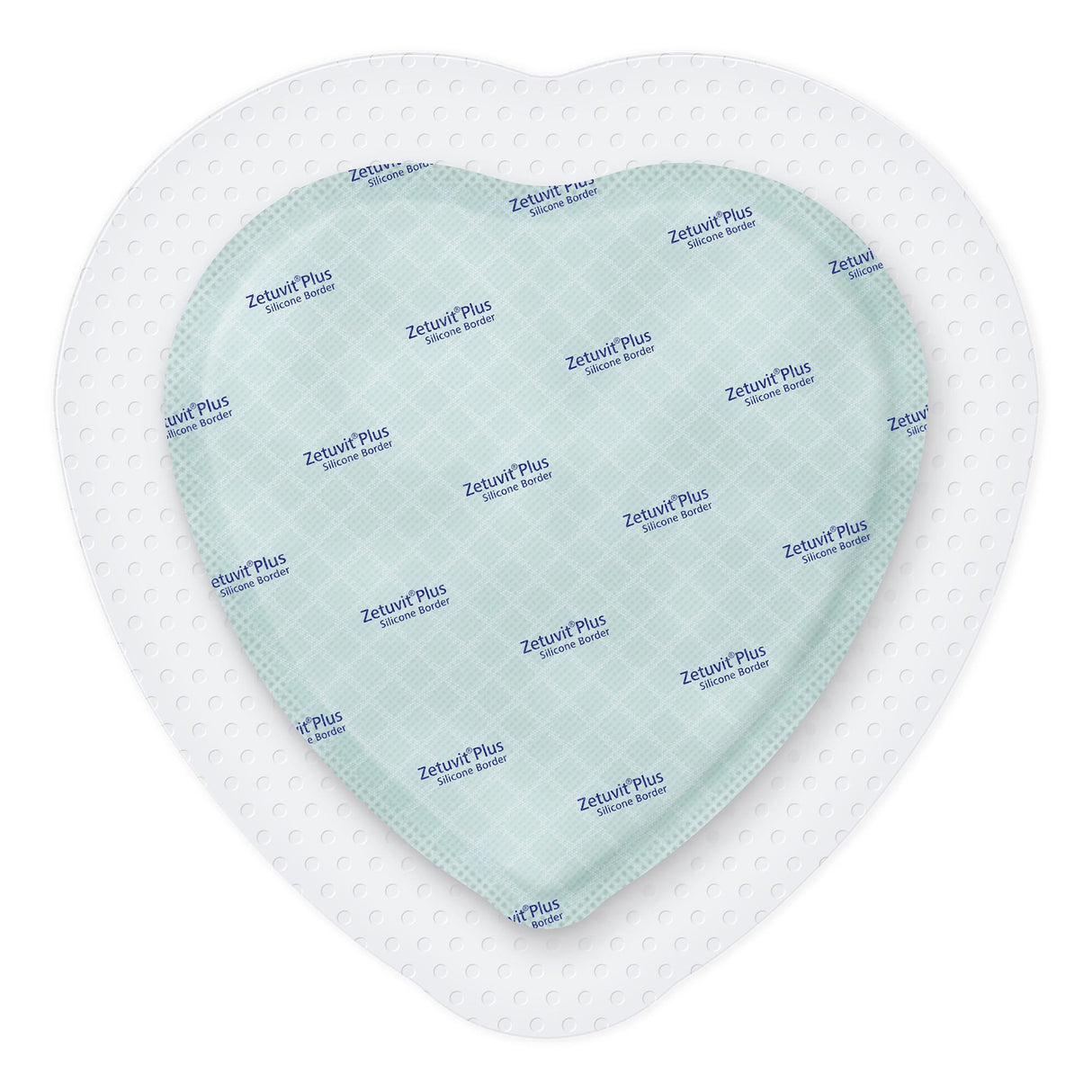 Super Absorbent Dressing Zetuvit® Plus Silicone Border Silicone Adhesive 7 X 7 Inch Sacral - BeHope