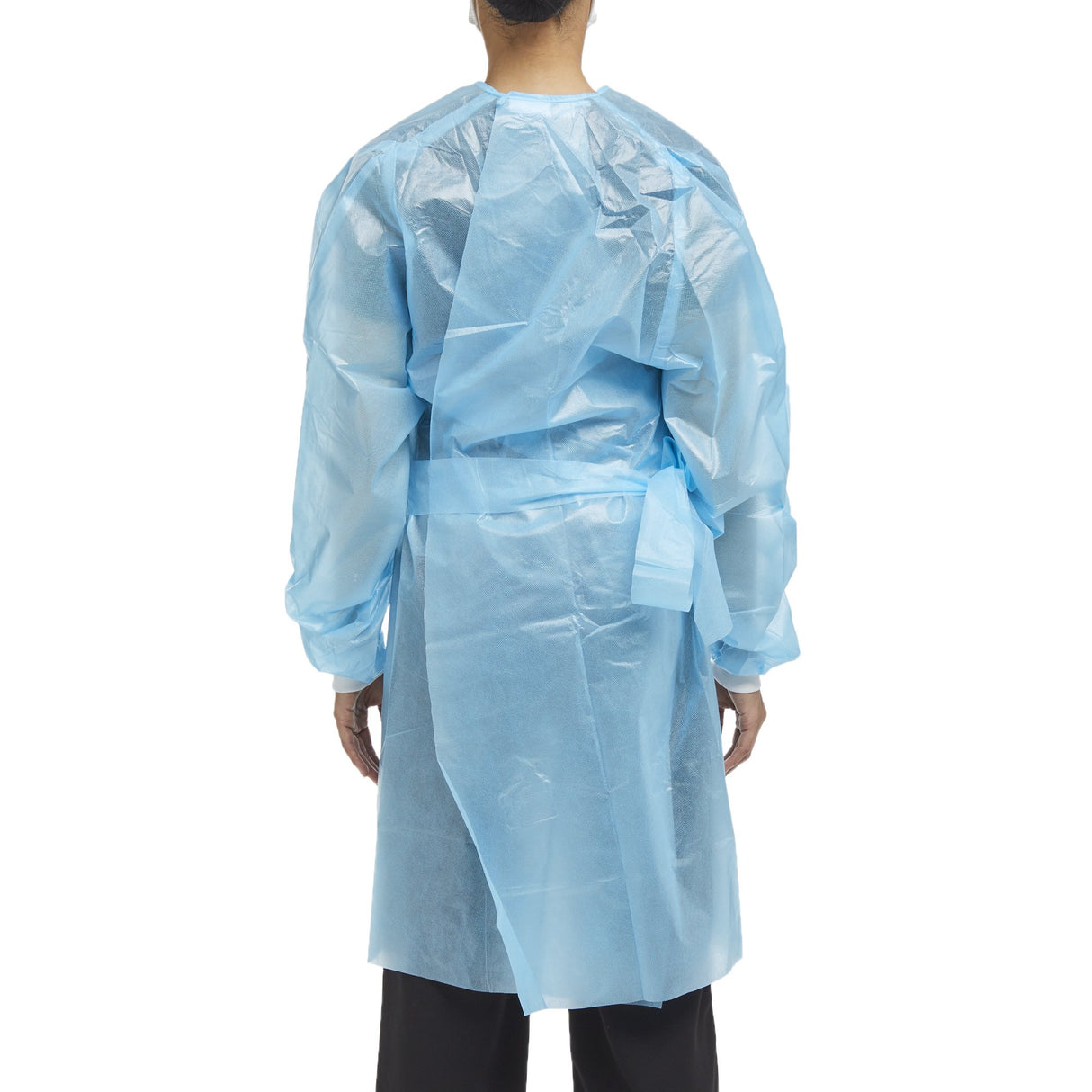 Chemotherapy Procedure Gown McKesson Medium Blue NonSterile AAMI Level 2 / ASTM D6978 Disposable - BeHope