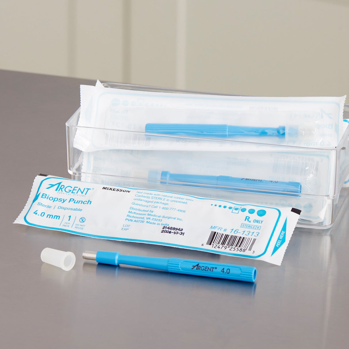 Biopsy Punch McKesson Argent™ Dermal 4 mm - BeHope