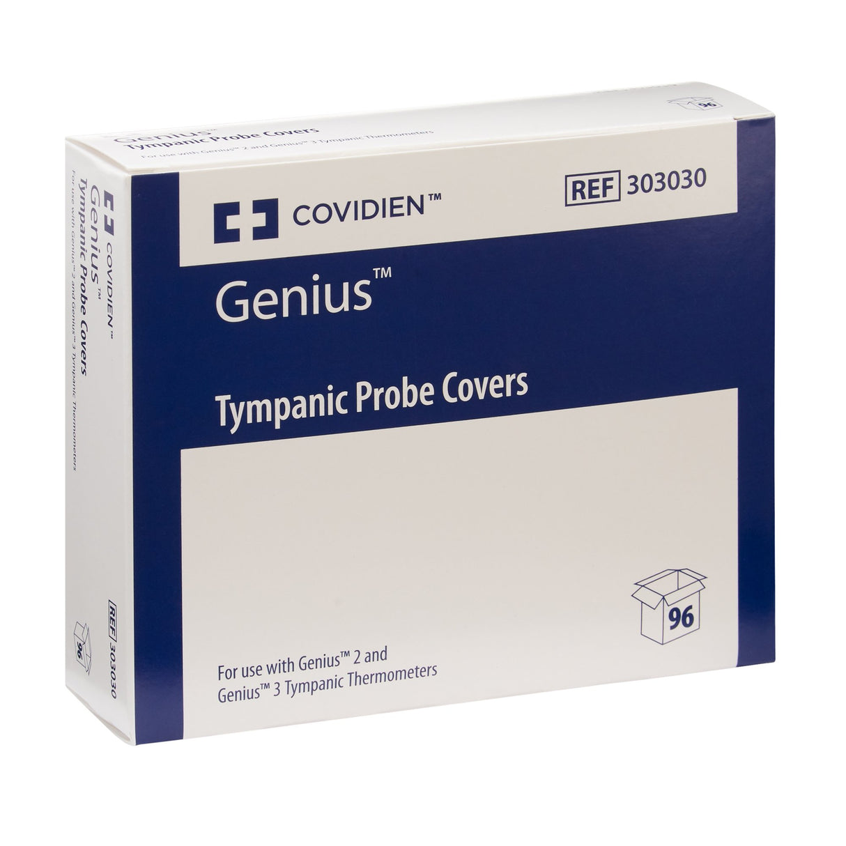 Tympanic Thermometer Probe Cover Genius™ For use with Genius™ 2 Tympanic Thermometer 96 per Box - BeHope