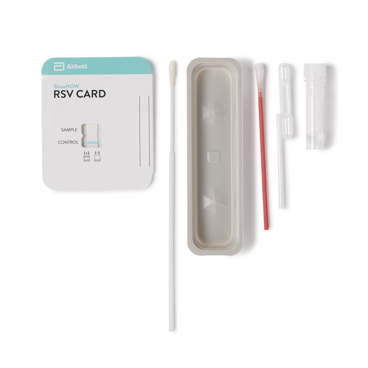 Respiratory Test Kit BinaxNOW® Respiratory Syncytial Virus Test (RSV) 22 Tests CLIA Waived - BeHope