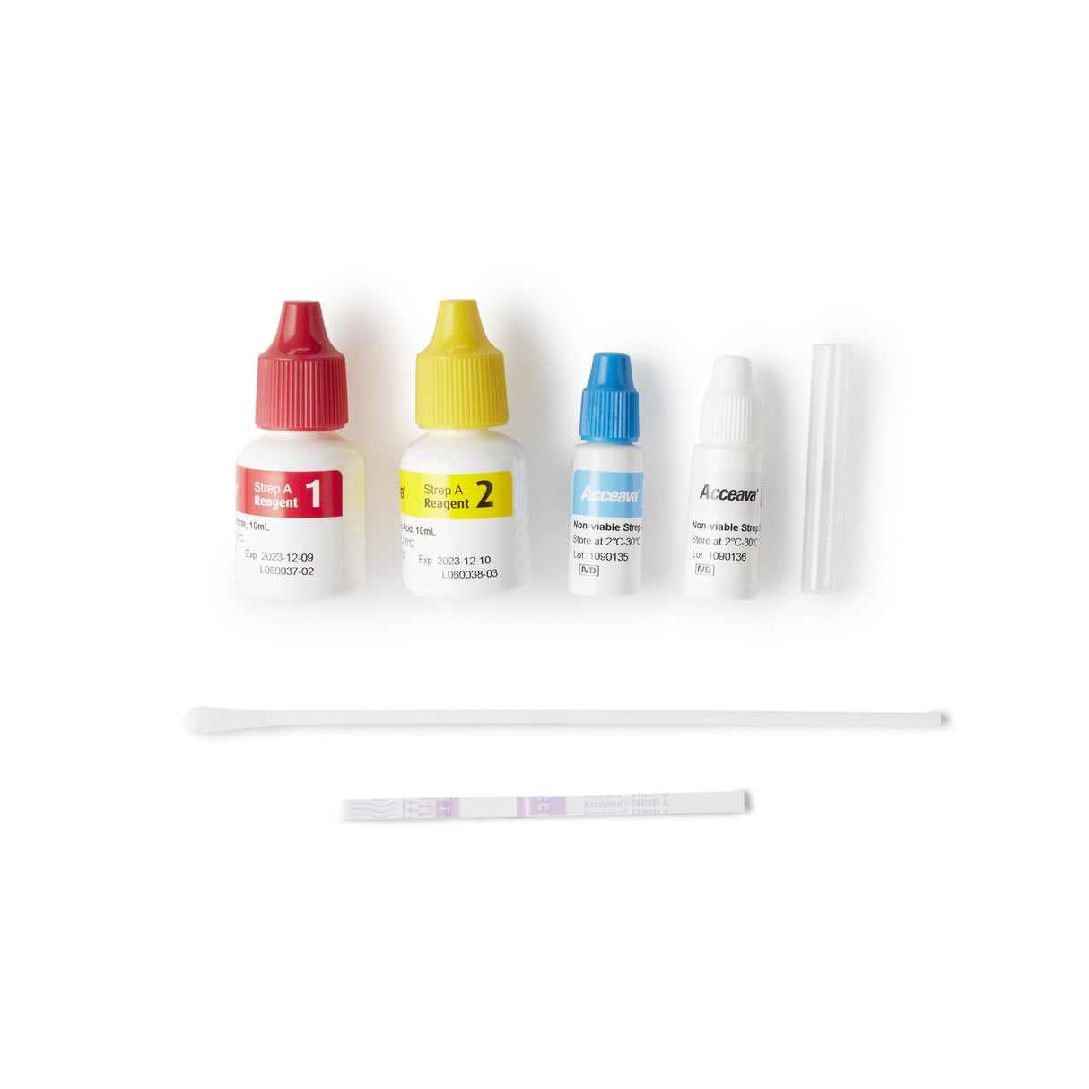 Acceava® Rapid Strep A Test Kit CLIA Waived - BeHope