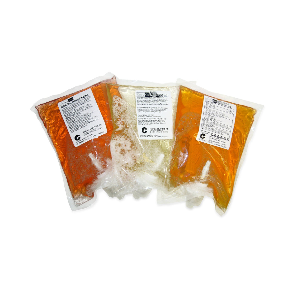 Soap DermaCen® Foaming 1,000 mL Dispenser Refill Bag Fresh Scent - BeHope