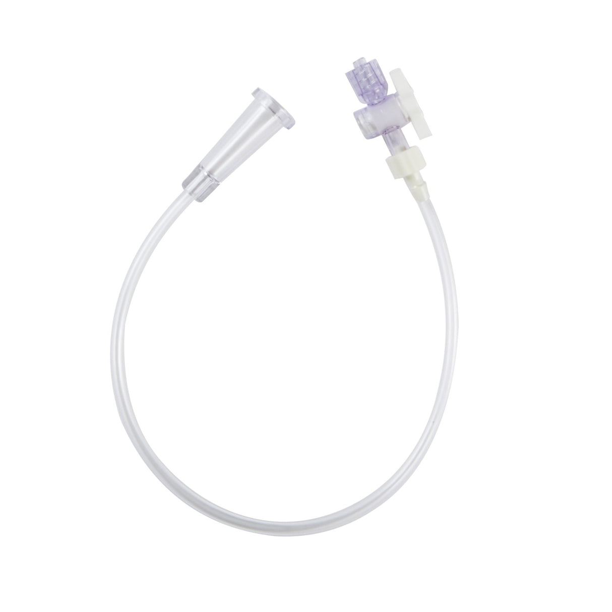 Connecting Tube Cook® 14 Fr. X 30 cm L, With Stopcock, Drainage Bag Connector - BeHope