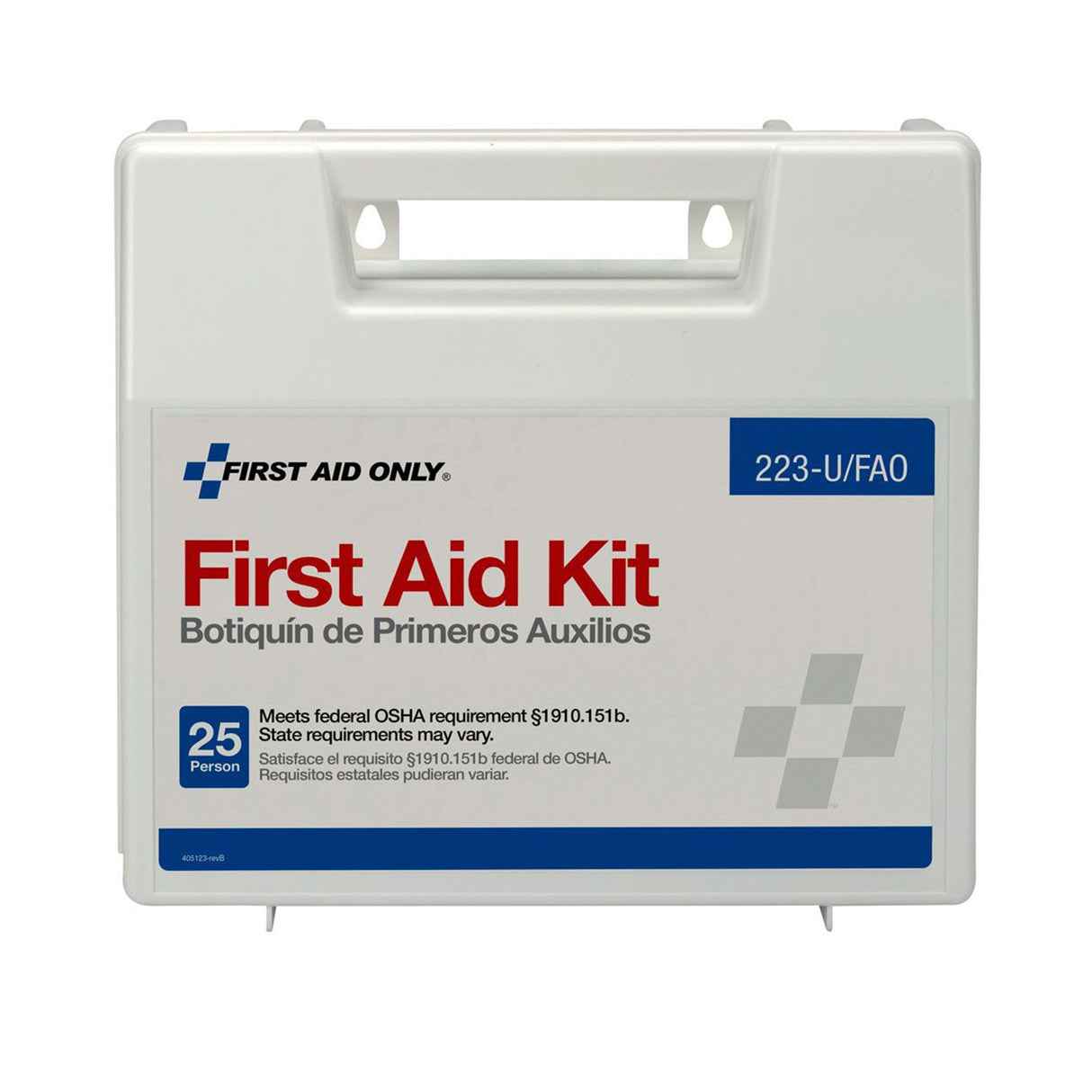 First Aid Kit First Aid Only® 25 Person Plastic Case - BeHope