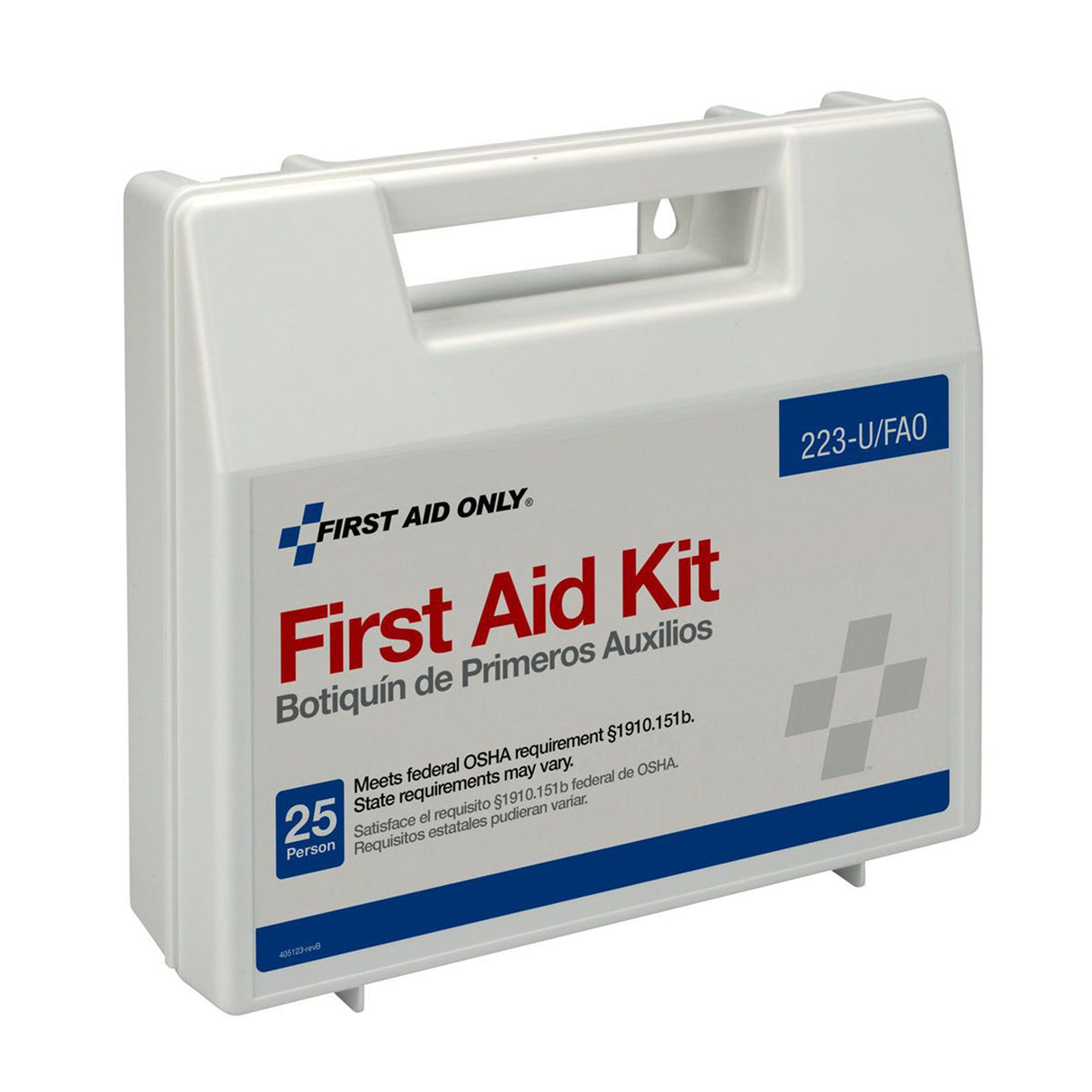 First Aid Kit First Aid Only® 25 Person Plastic Case - BeHope