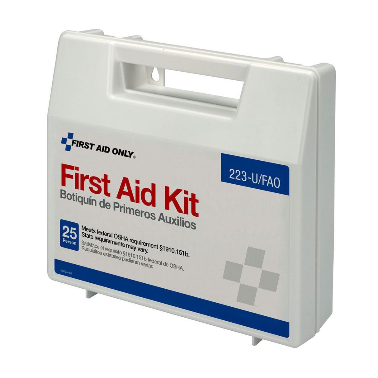 First Aid Kit First Aid Only® 25 Person Plastic Case - BeHope