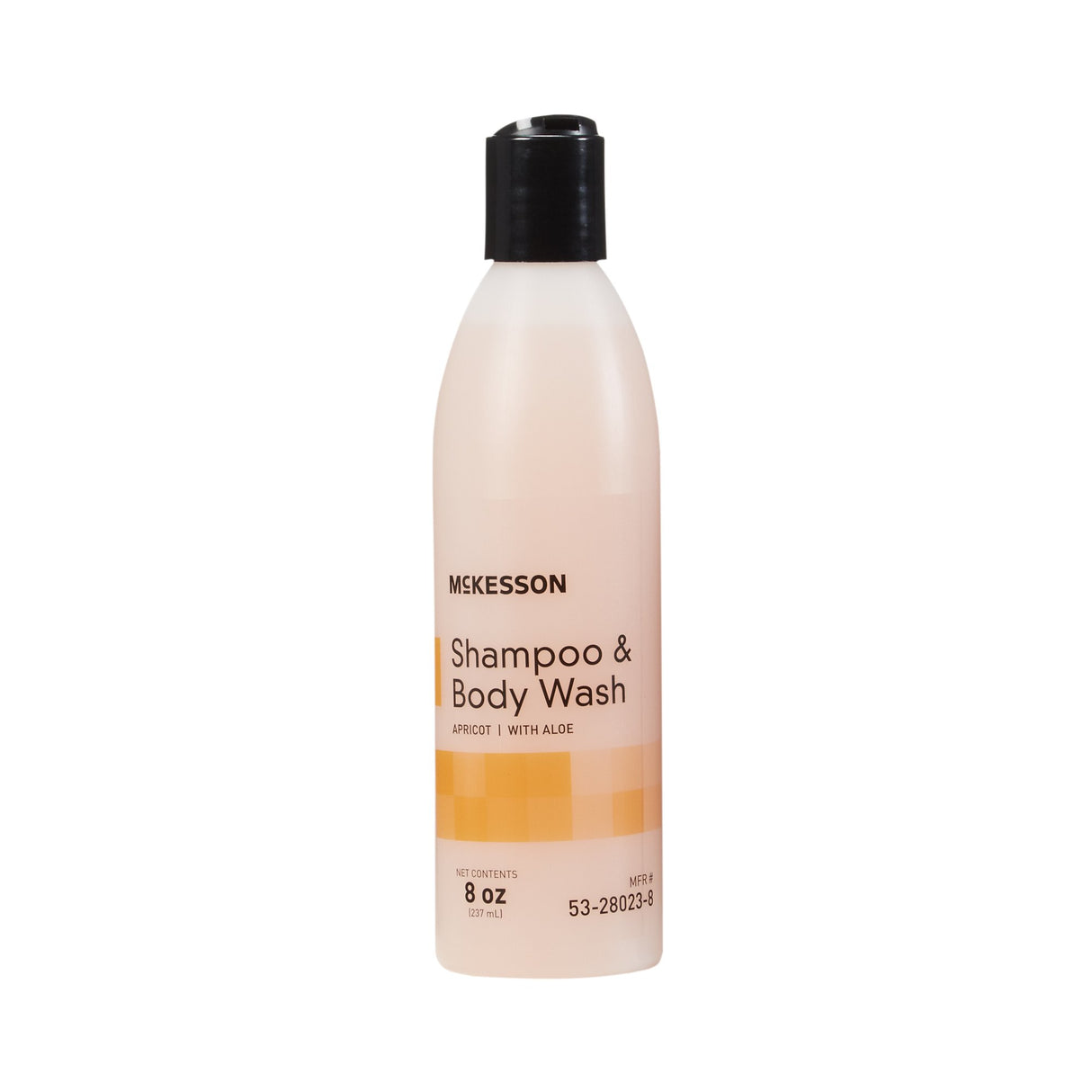 Shampoo and Body Wash McKesson 8 oz. Flip Top Bottle Apricot Scent - BeHope