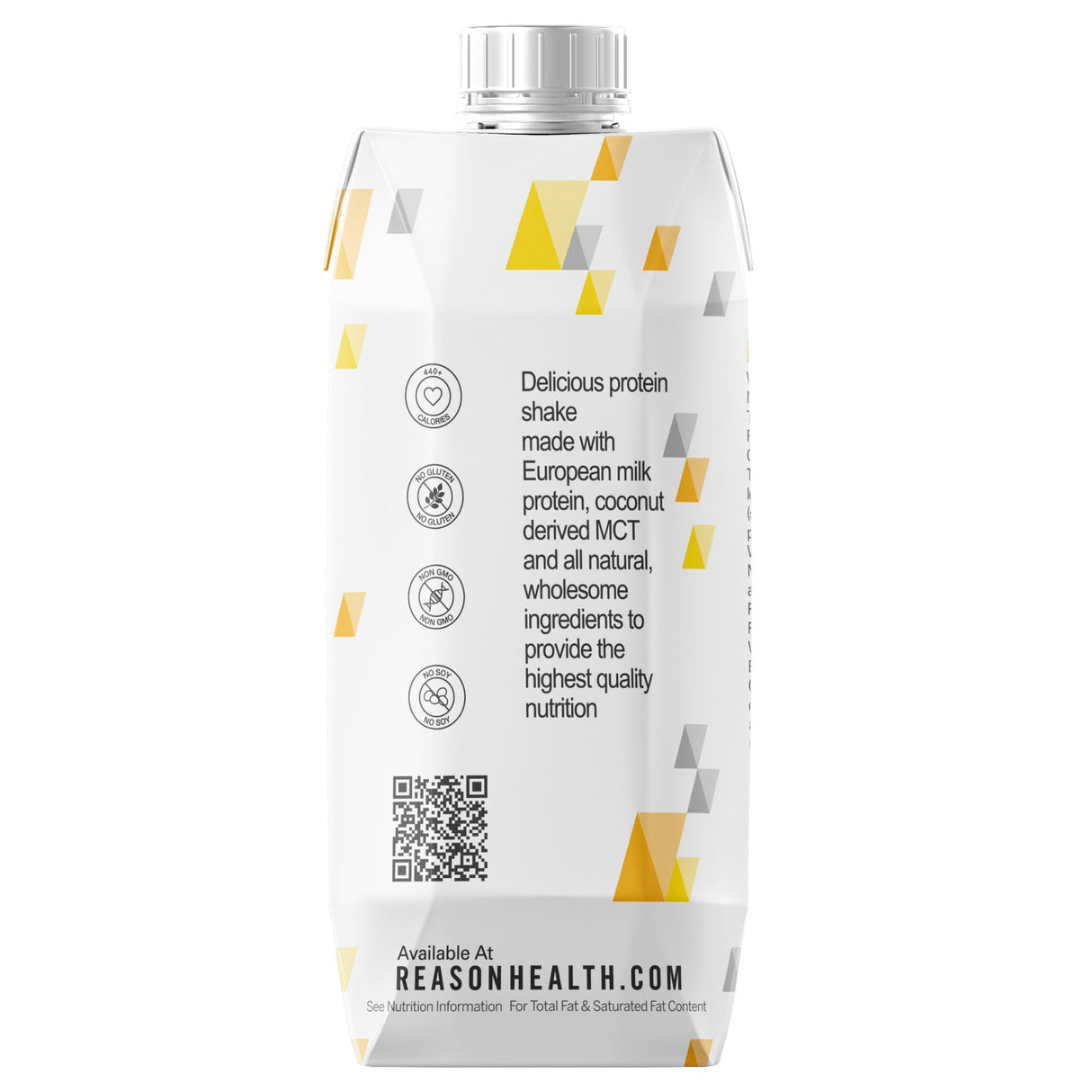 Oral Supplement Reason Strawberry Flavor Liquid 11 oz. Reclosable Carton - BeHope