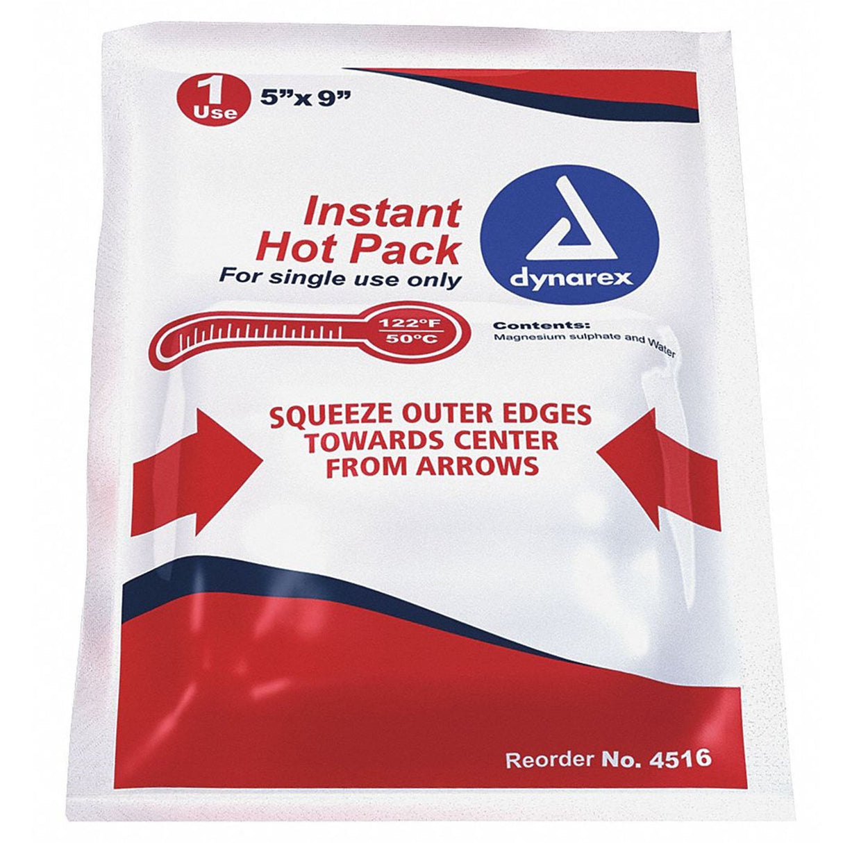 Instant Hot Pack Dynarex General Purpose Plastic Cover Disposable - BeHope