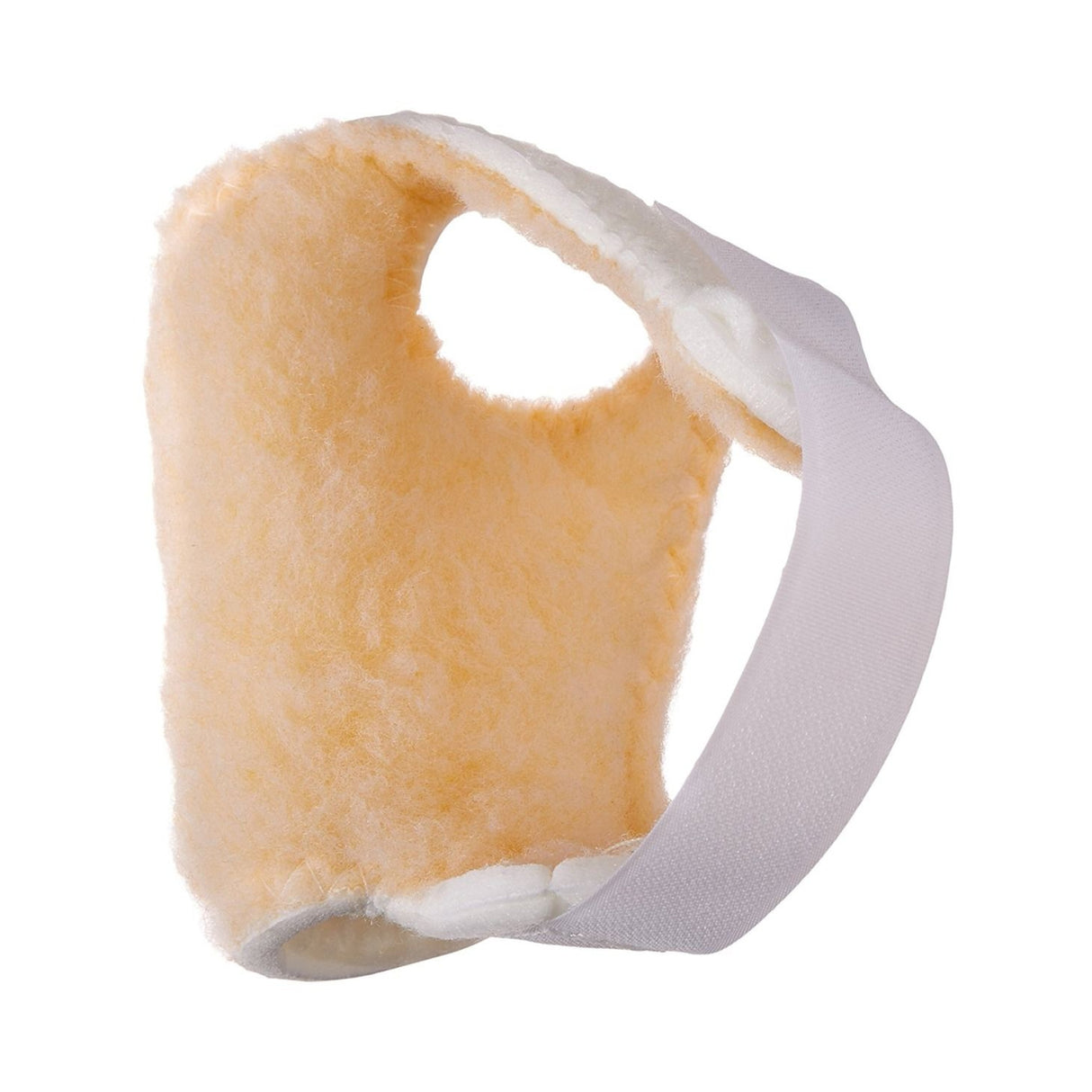 Palm Protector Rolyan® Foam / Sherpa Fabric Left Hand Cream / White One Size Fits Most - BeHope