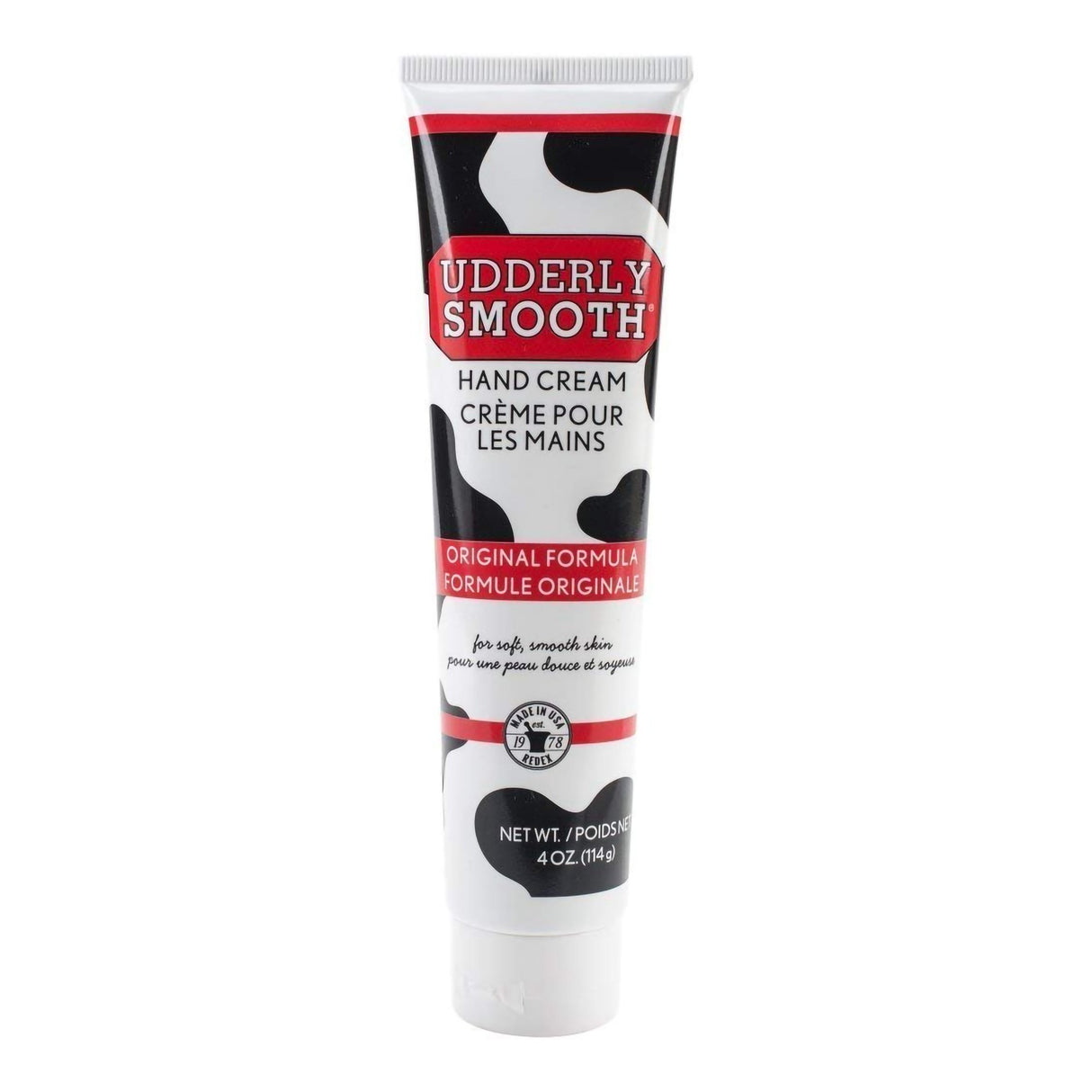 Hand Moisturizer Udderly Smooth® 4 oz. Tube Scented Cream - BeHope