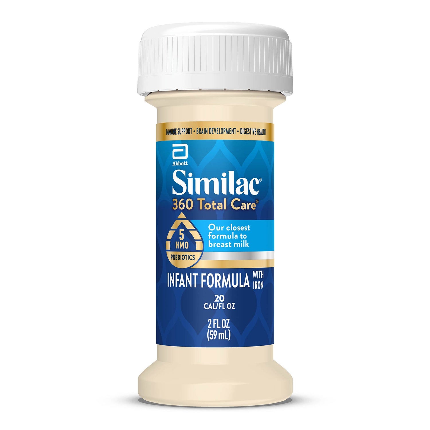 Infant Formula Similac® 360 Total Care® Unflavored 2 oz. Bottle Liquid Iron - BeHope