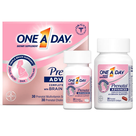 Prenatal Vitamin Supplement One A Day® Softgel 60 per Bottle - BeHope