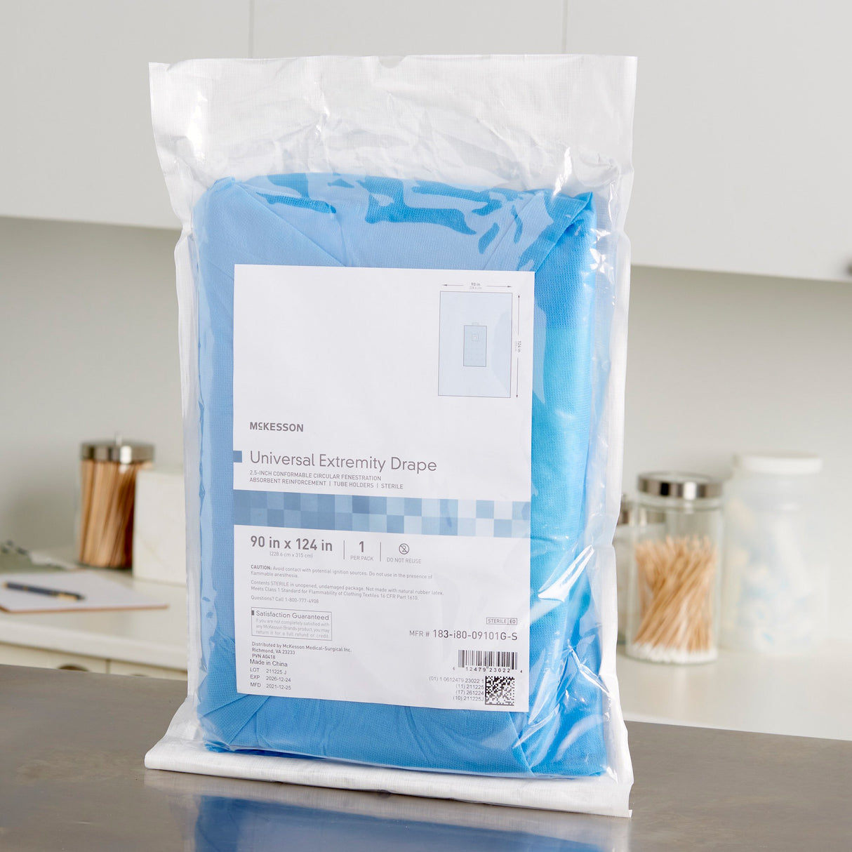 Orthopedic Drape McKesson Universal Extremity Drape 90 W X 124 L Inch Sterile - BeHope