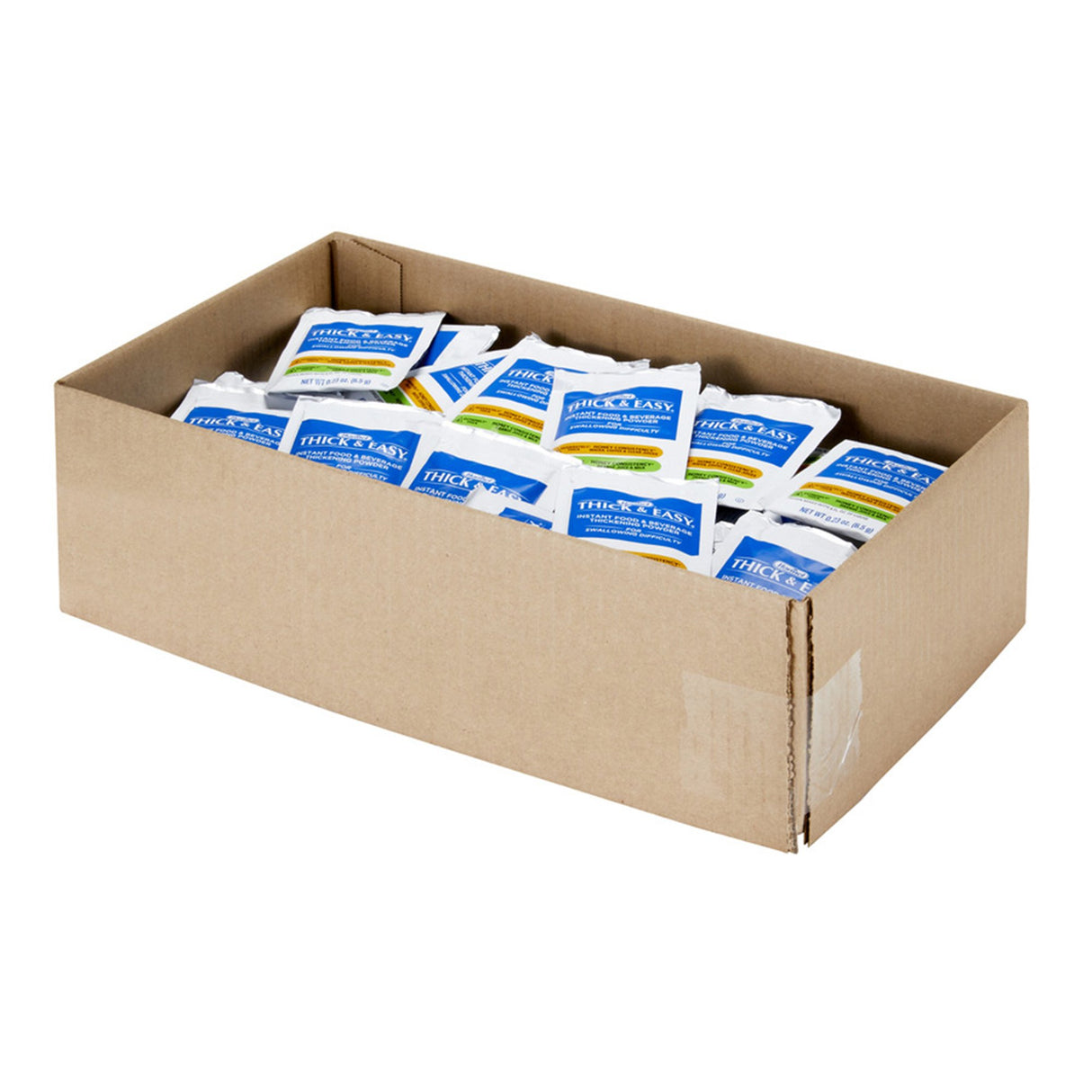 Food and Beverage Thickener Thick & Easy® 6.5 Gram Individual Packet Unflavored Powder IDDSI Level 3 Moderately Thick/Liquidized - BeHope