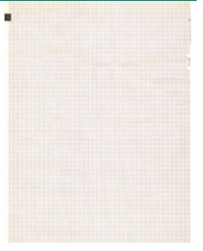Recording Chart Paper Marquette™ Z-fold Red Grid - Behope