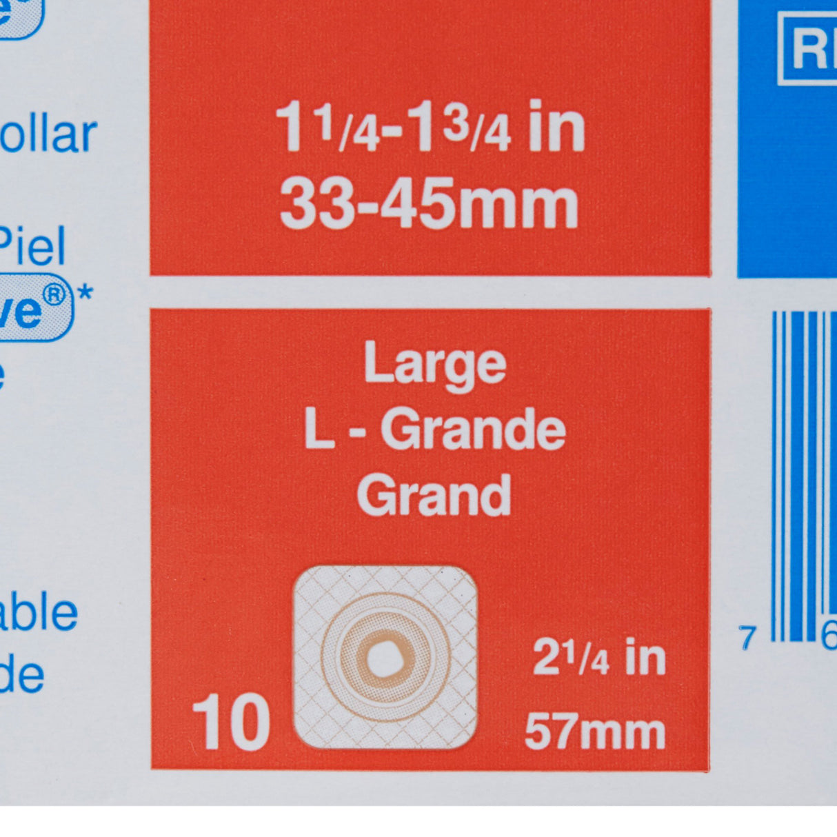 Ostomy Barrier Sur-fit Natura® Stomahesive® Moldable Standard Wear Durahesive® Adhesive Hydrocolloid - BeHope