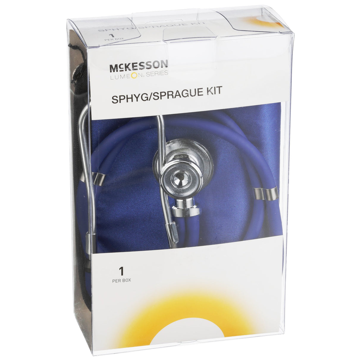 Reusable Aneroid / Stethoscope Set McKesson Brand 23 to 33 cm Adult Cuff Dual Head Sprague Stethoscope Pocket Aneroid - BeHope