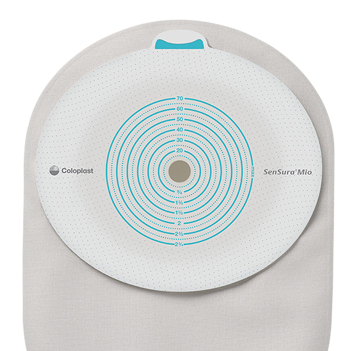 Ostomy Pouch SenSura® Mio High Output One-Piece System Flat, Trim to Fit 10 to 70 mm Stoma Drainable - BeHope