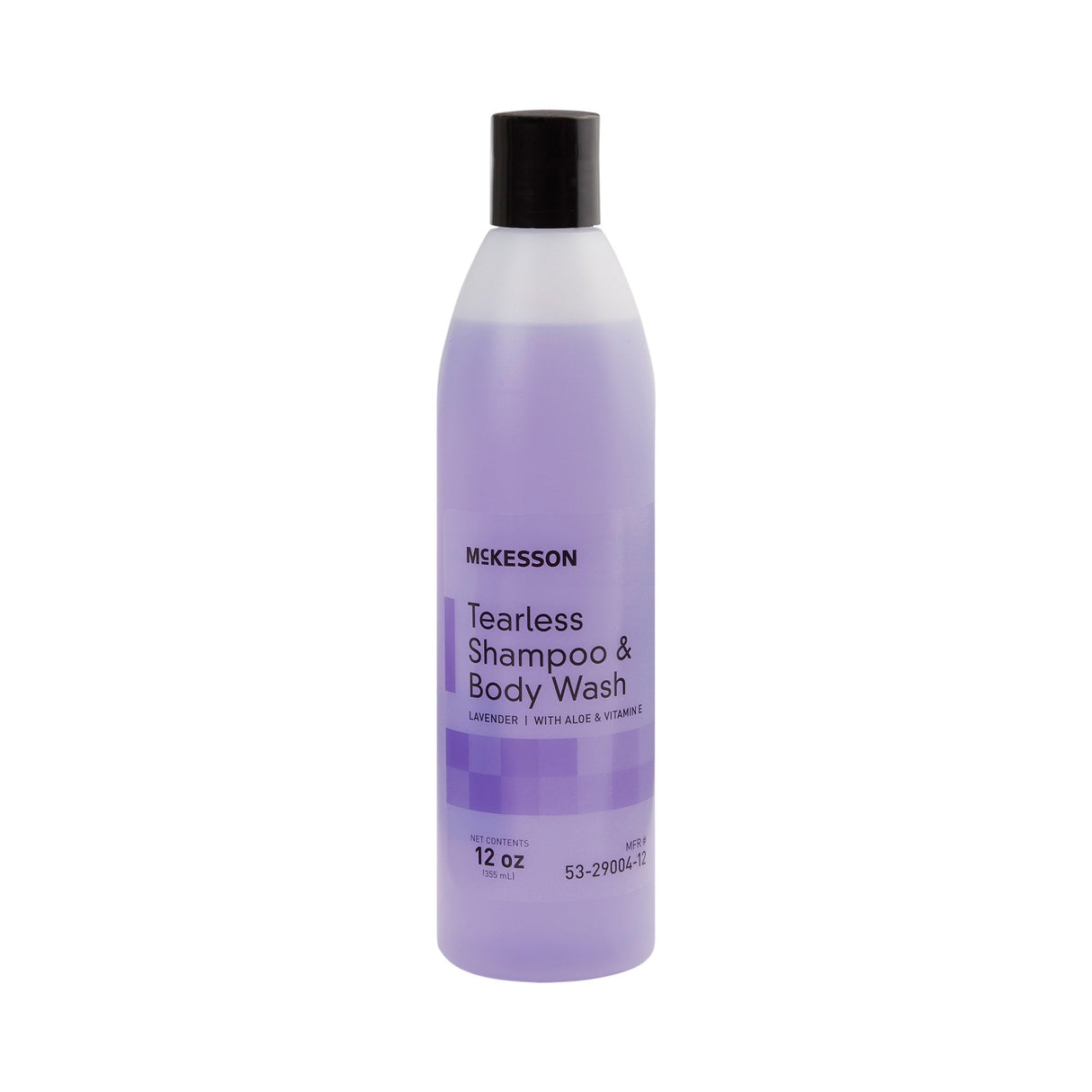 Tearless Shampoo and Body Wash McKesson 12 oz. Flip Top Bottle Lavender Scent - BeHope