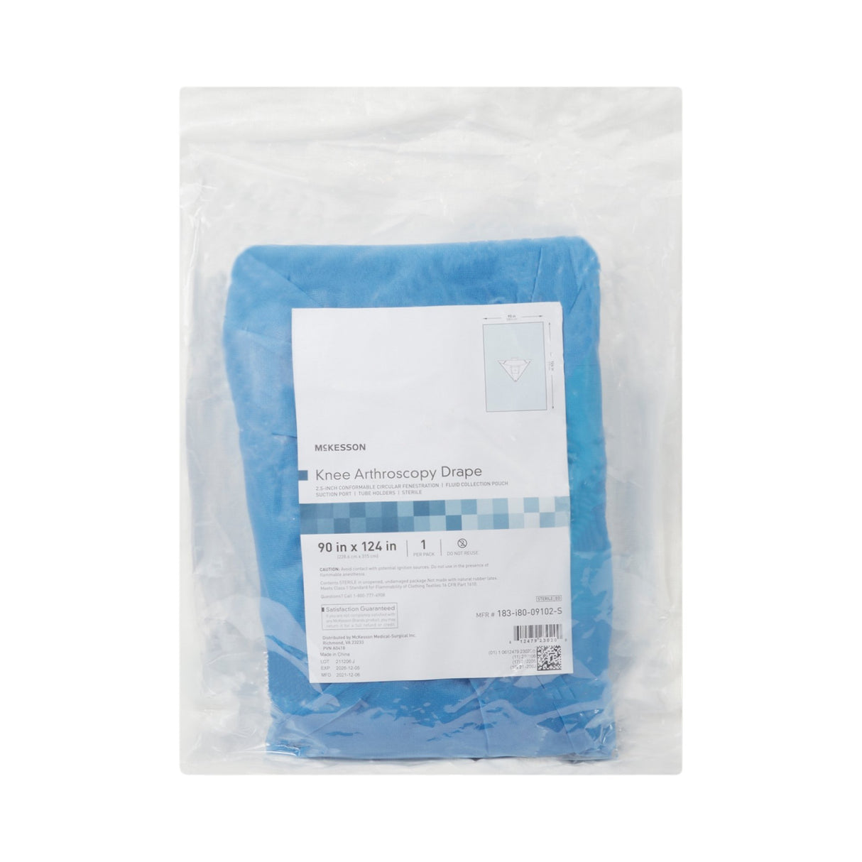 Orthopedic Drape McKesson Arthroscopic Knee Drape 90 W X 124 L Inch Sterile - BeHope