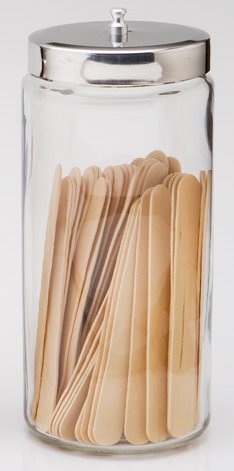 Sundry Jar Glass Clear 4 X 8.5 Inch - BeHope