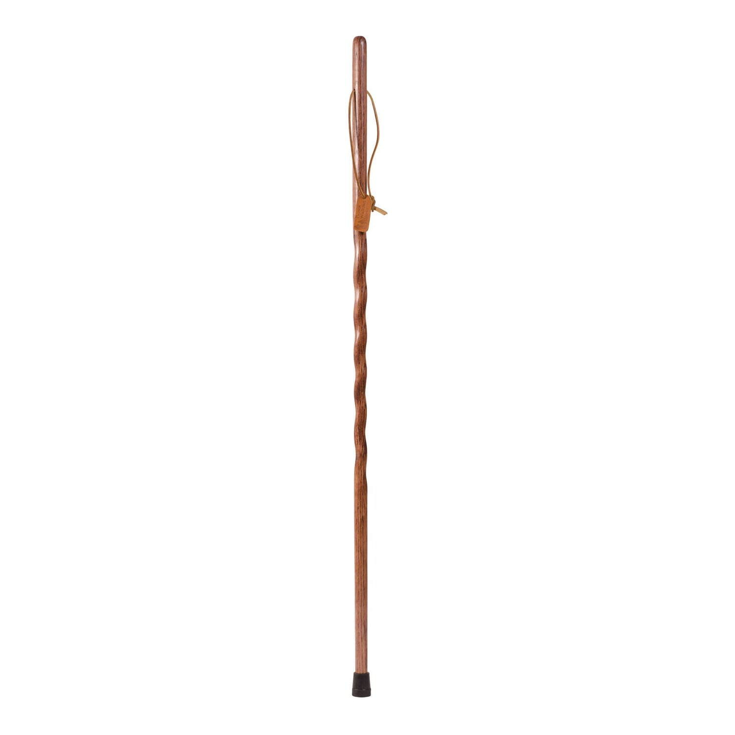 Walking Stick Brazos™ Twisted Wood 48 Inch Height Red - BeHope