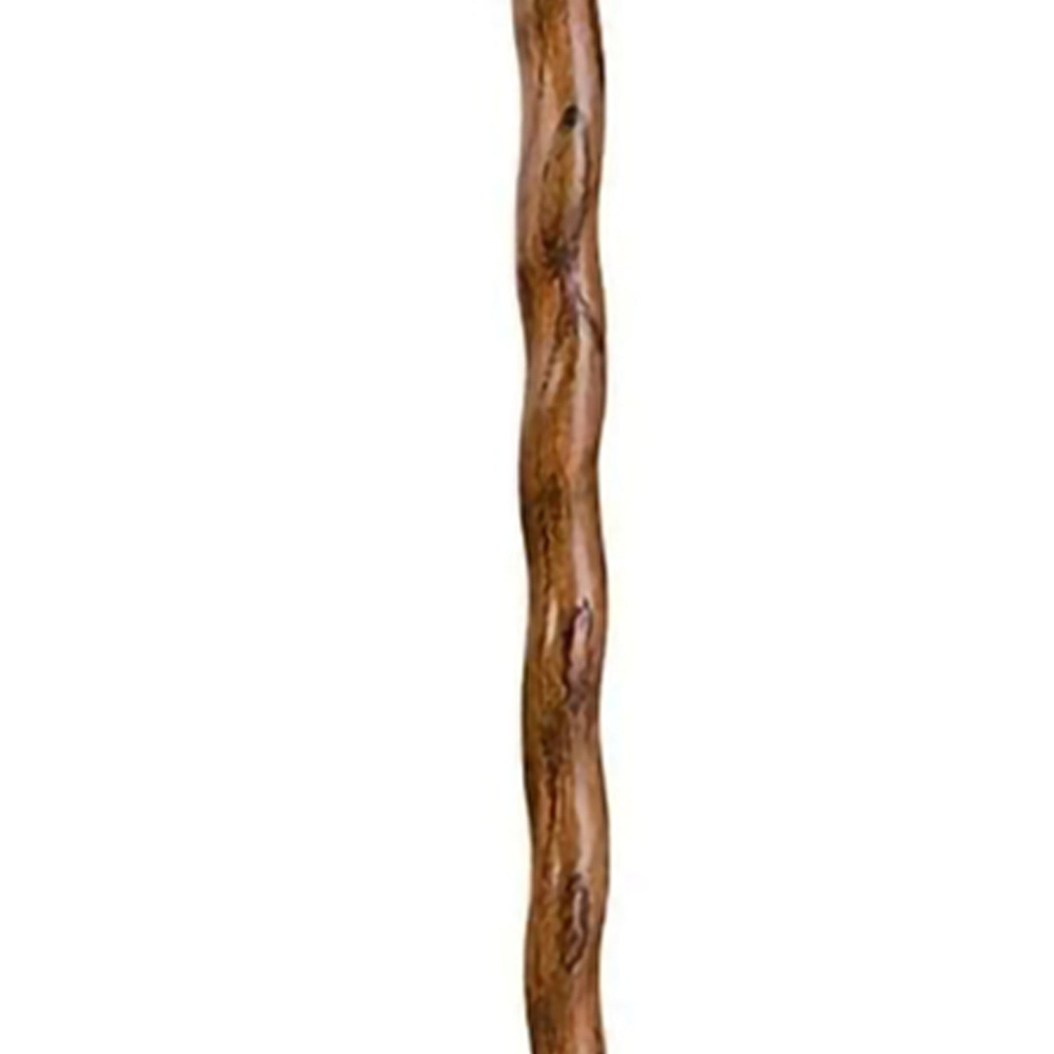 Walking Stick Brazos™ Twisted Fitness Walker Wood 58 Inch Height Brown - BeHope