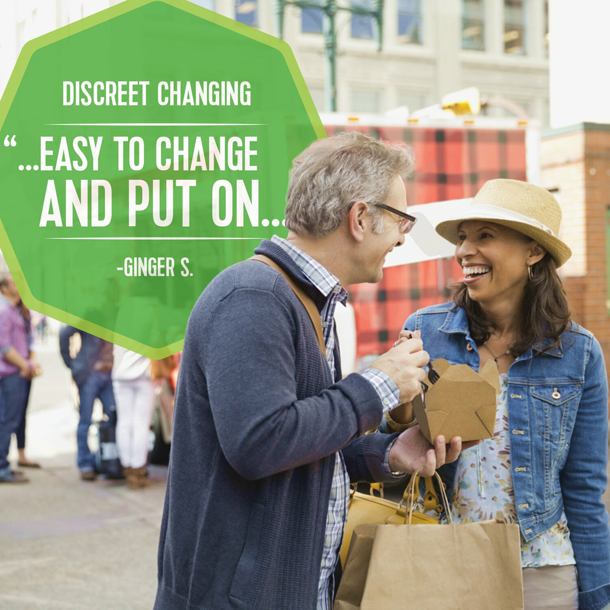 Unisex Adult Incontinence Brief Depend® Small / Medium Disposable Heavy Absorbency - BeHope