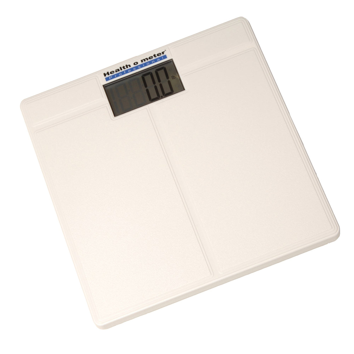 Floor Scale Health O Meter® LCD Display 397 lbs. / 180 kg Capacity White Battery Operated - BeHope