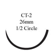 Nonabsorbable Suture with Needle Prolene™ Polypropylene CT-2 1/2 Circle Taper Point Needle Size 2-0 Monofilament - BeHope