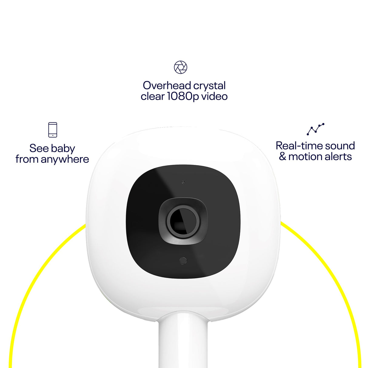 Baby Monitor with Wall Mount Nanit Pro Smart - BeHope