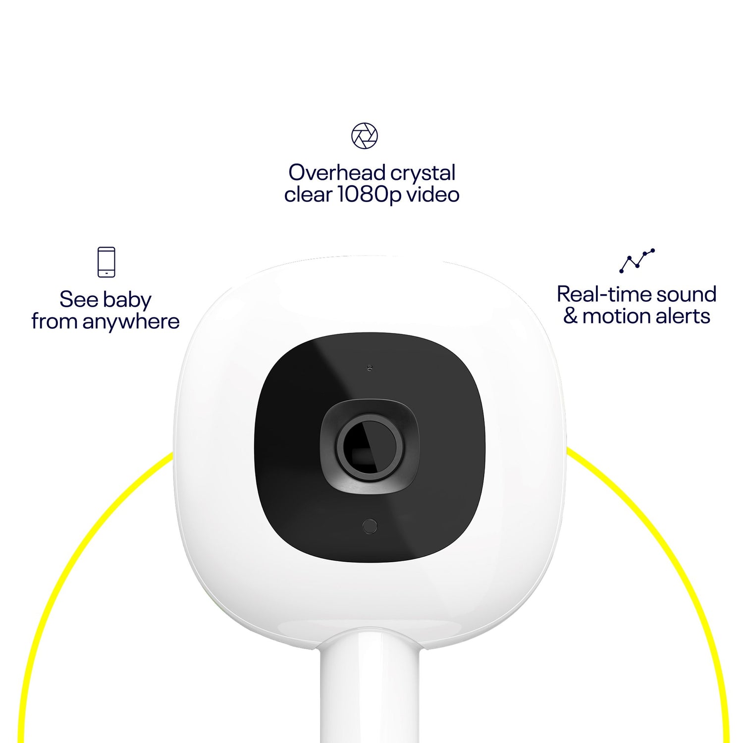 Baby Monitor with Wall Mount Nanit Pro Smart - BeHope