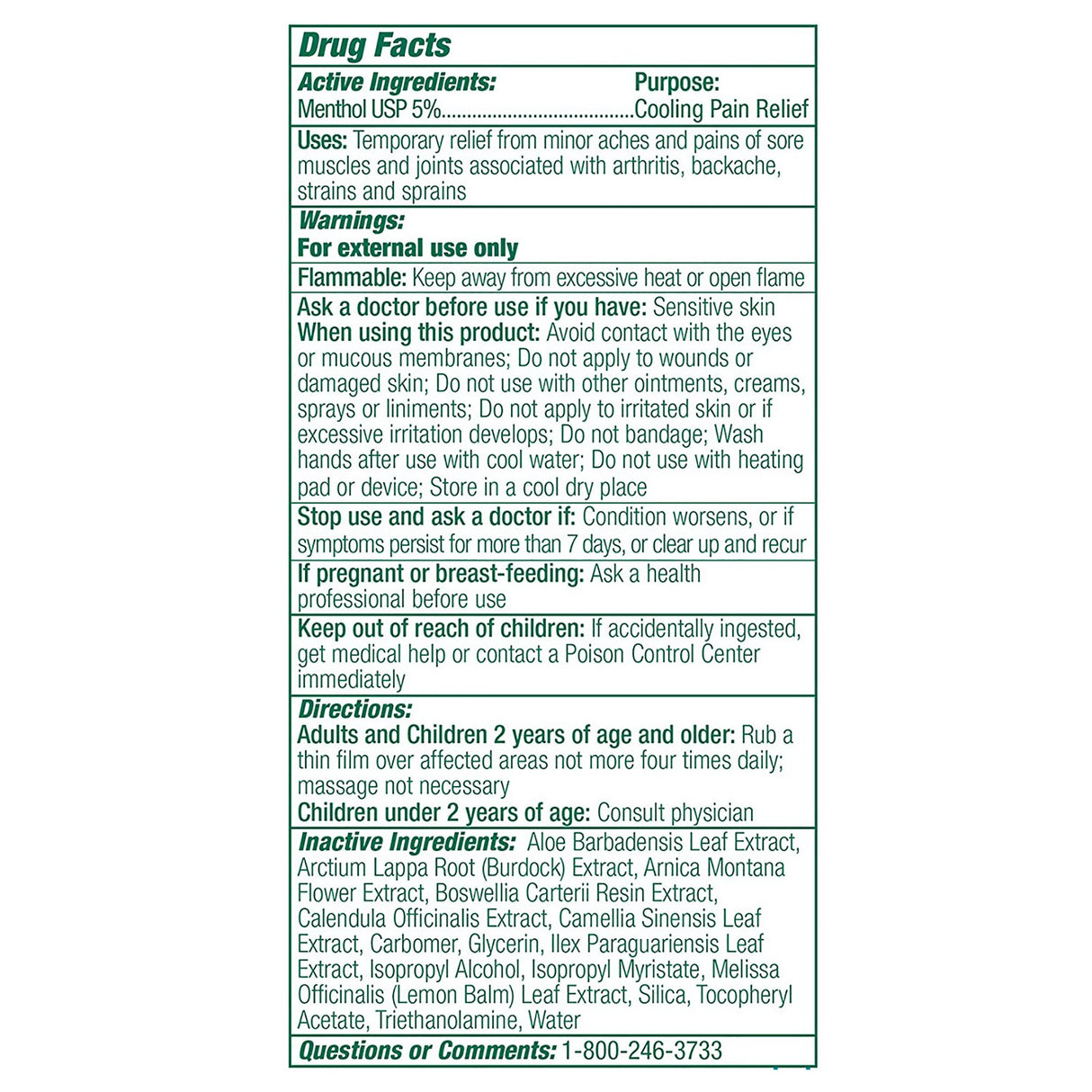 Topical Pain Relief Biofreeze® Professional 5% Strength Menthol Topical Gel 4 oz. - BeHope