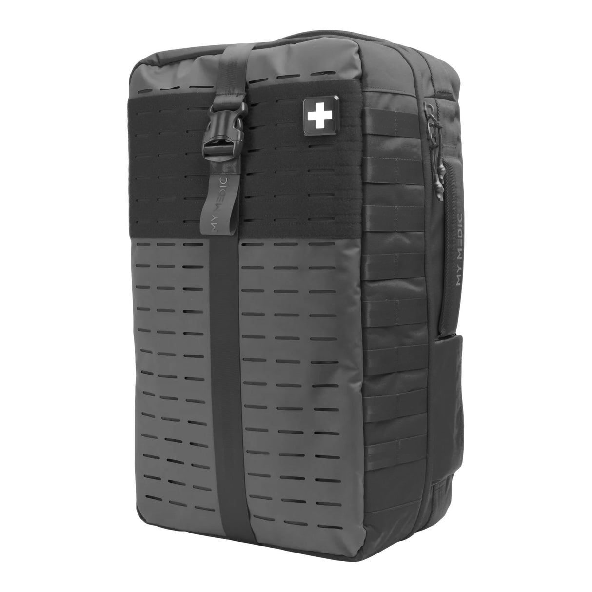 First Aid Kit My Medic™ The MEDIC Pro 10 Person Gray Nylon Backpack - BeHope