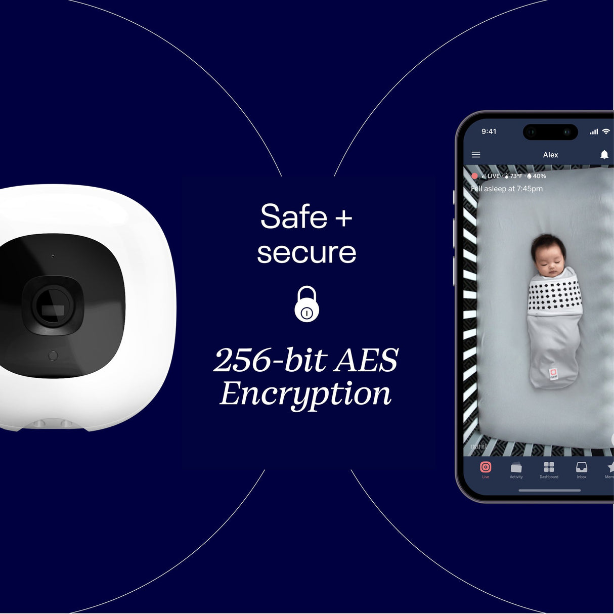 Baby Monitor with Floor Stand Nanit Pro Smart - BeHope