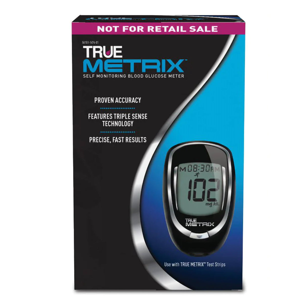 Blood Glucose Meter TRUE METRIX® 4 Second Results Stores up to 500 Results - BeHope
