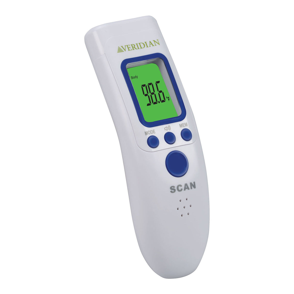 Non-Contact Skin Surface Thermometer Veridian Infrared Skin Probe Handheld - BeHope