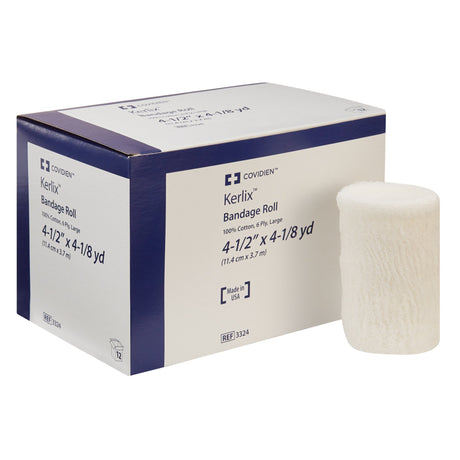 Fluff Bandage Roll Kerlix™ 4-1/2 Inch X 4-1/10 Yard 6-Ply NonSterile 12 per Pack - BeHope