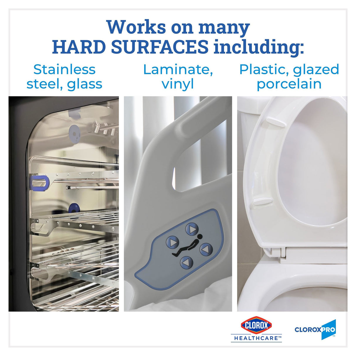 Surface Disinfectant Cleaner Clorox Healthcare® Premoistened Hydrogen Peroxide Based Manual Pull Wipe 185 Count Pouch Unscented NonSterile - BeHope