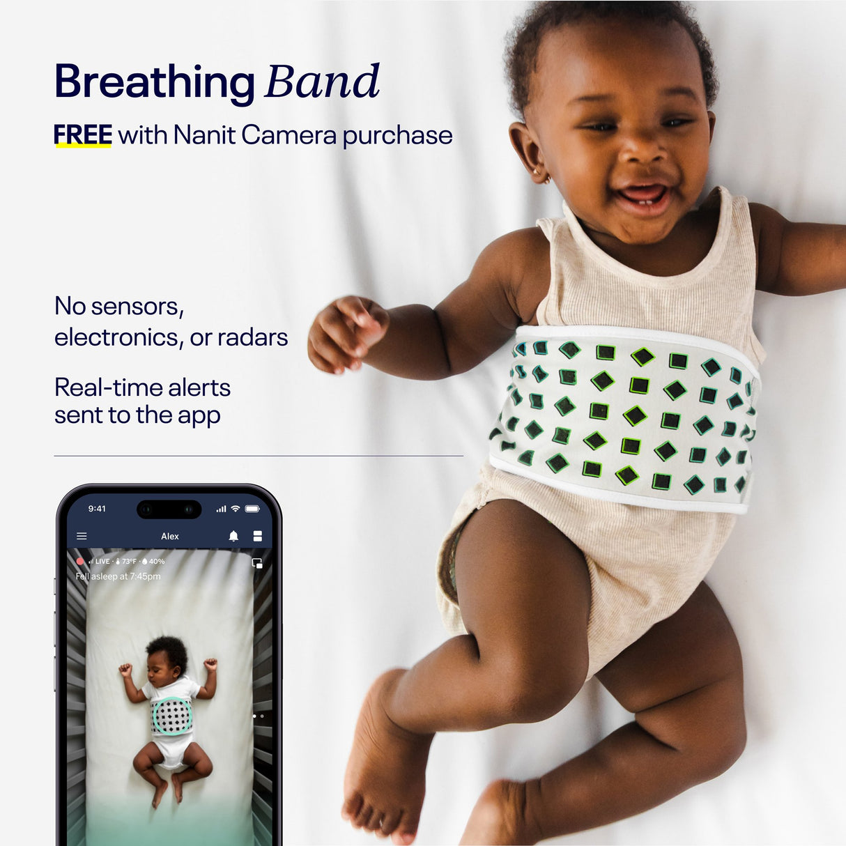 Baby Monitor with Floor Stand Nanit Pro Smart - BeHope