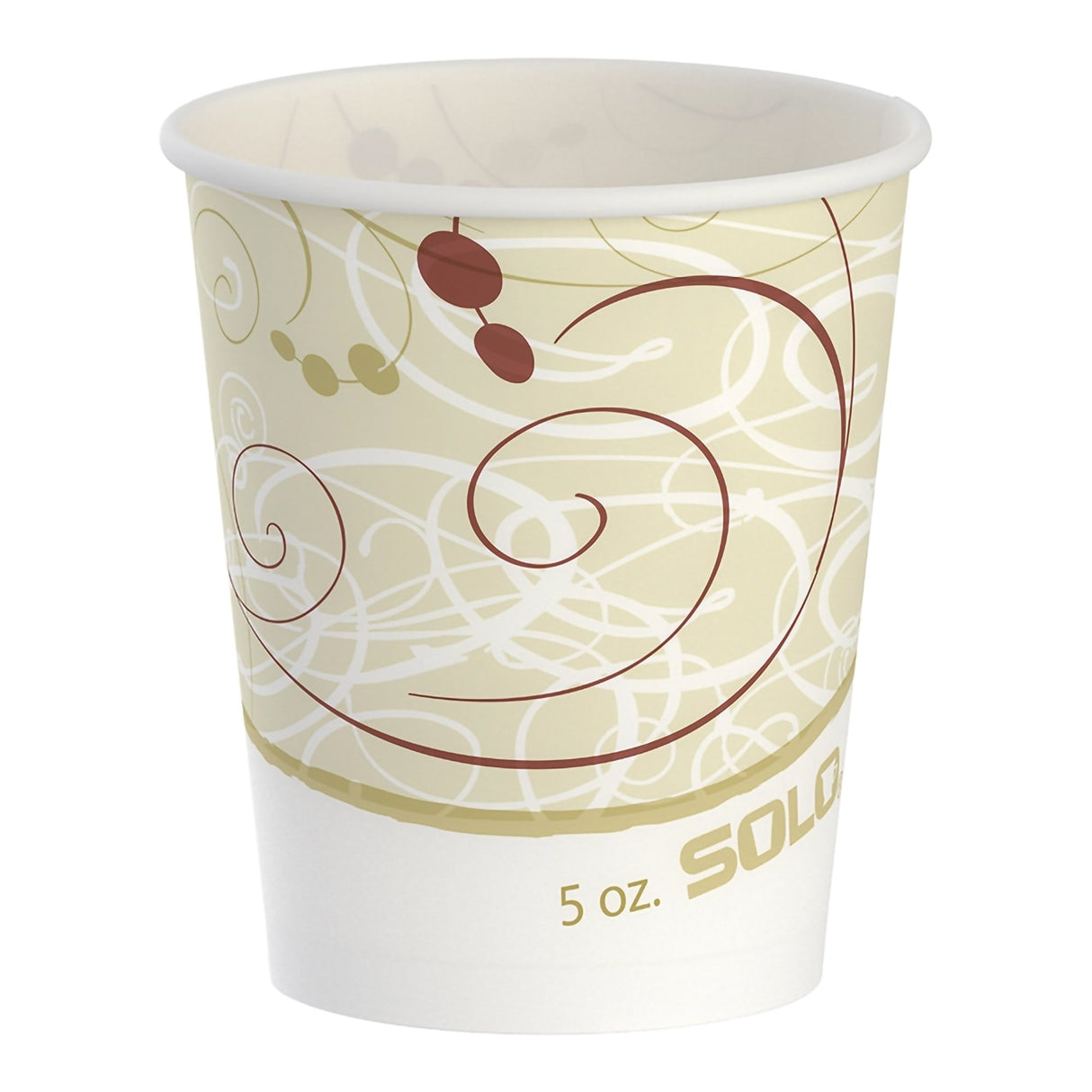 Drinking Cup Solo® 5 oz. Symphony® Print Wax Coated Paper Disposable - BeHope