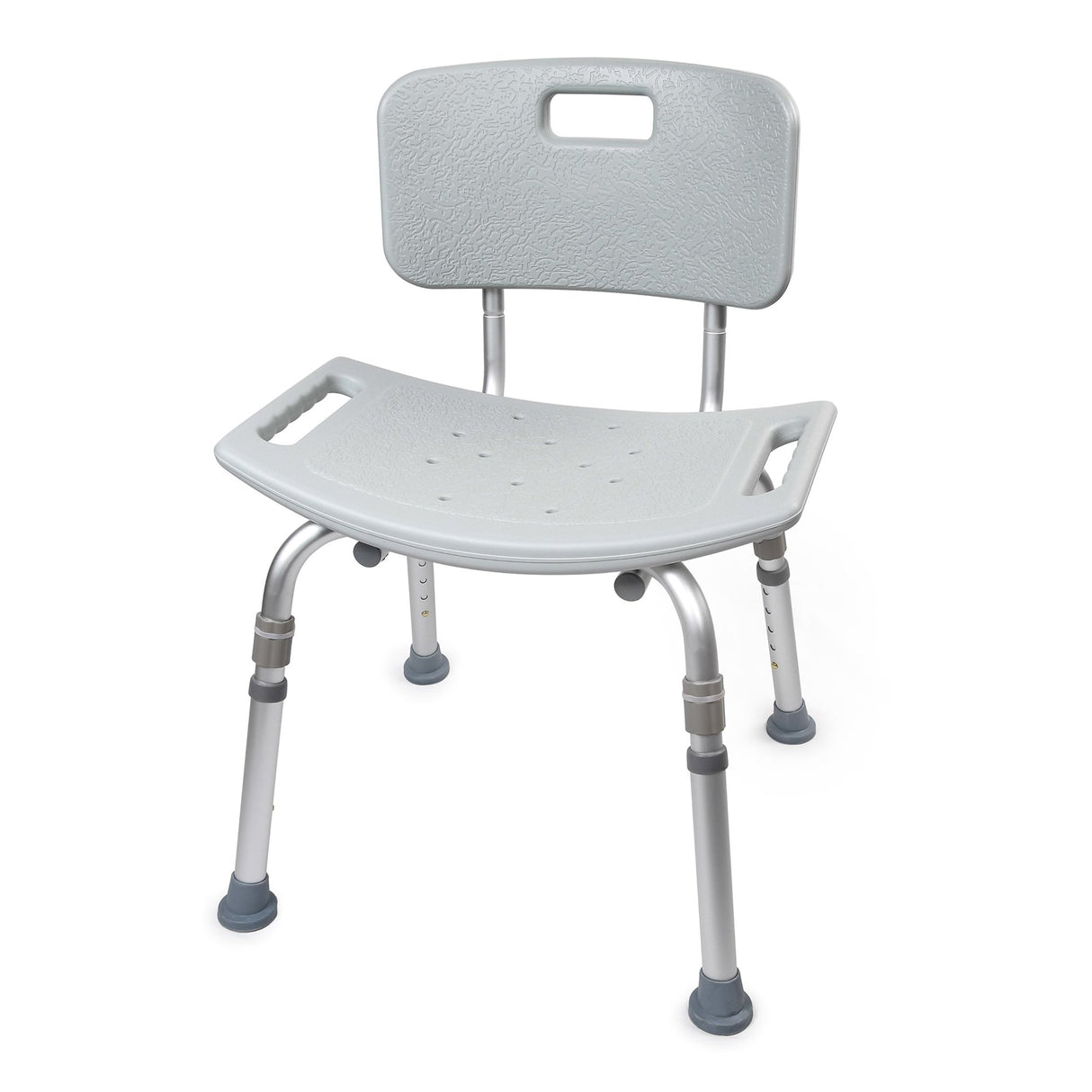 Bath Bench McKesson Without Arms Aluminum Frame Removable Backrest 19-1/4 Inch Seat Width 300 lbs. Weight Capacity - BeHope