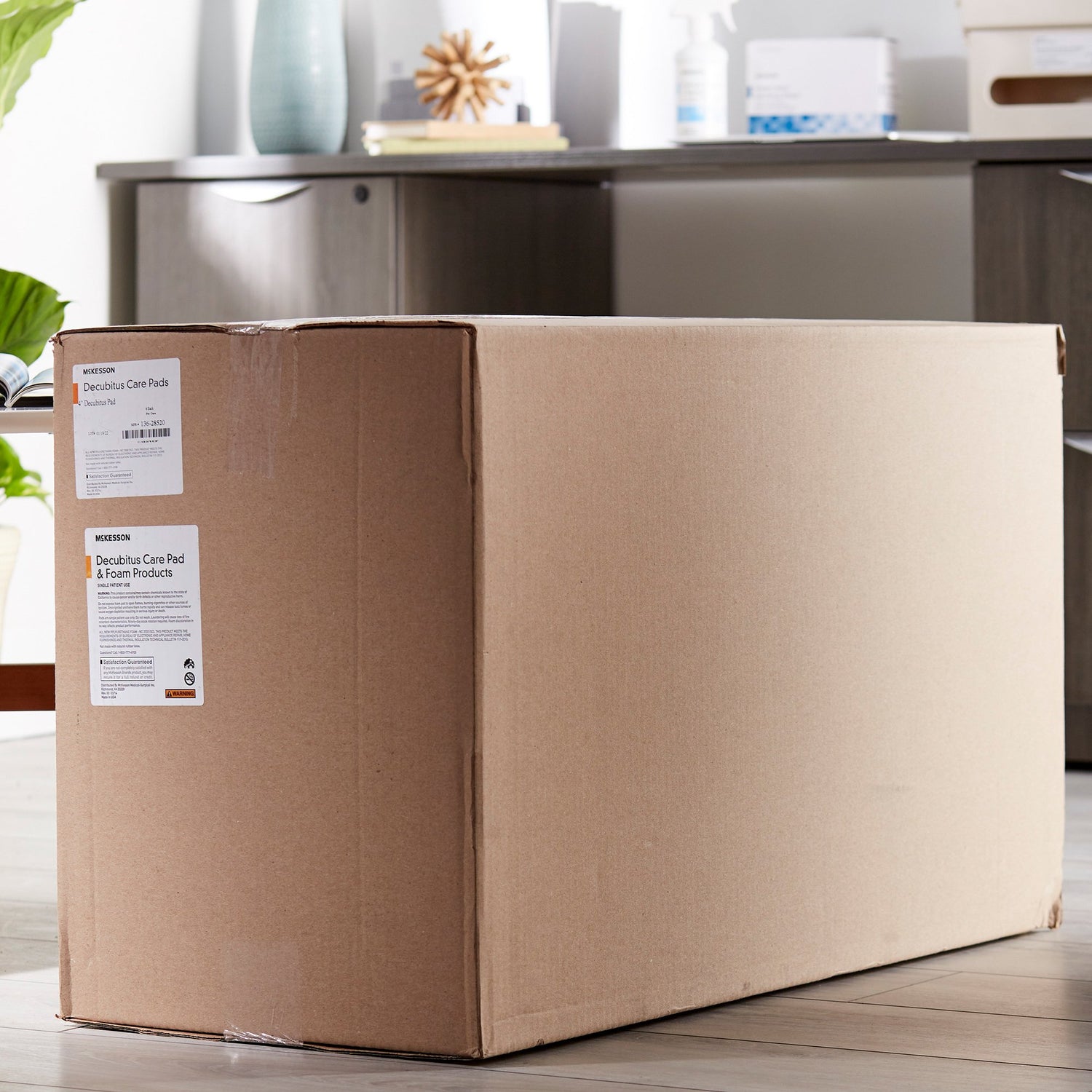 Mattress Overlay McKesson Convoluted Foam 72 L X 33 W X 4 H Inch - BeHope