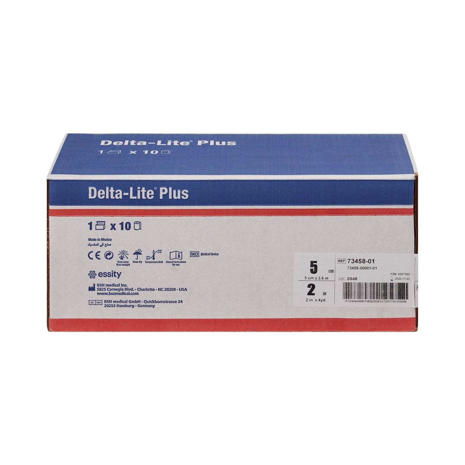 Cast Tape Delta-Lite® Plus 2 Inch X 12 Foot Fiberglass / Resin White - BeHope
