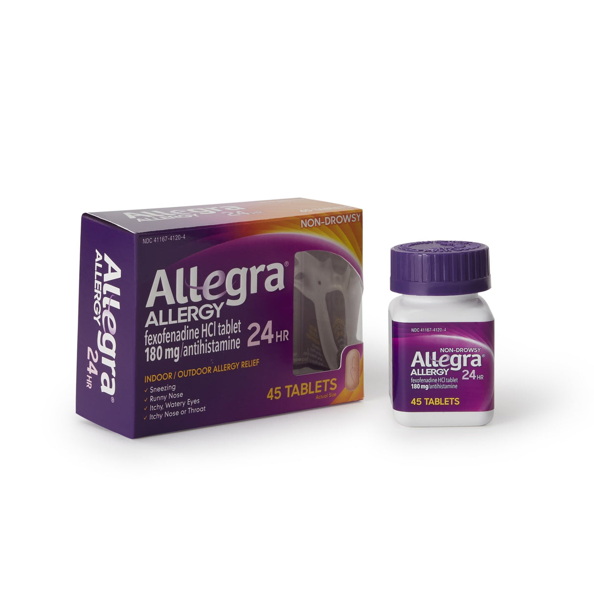 Allergy Relief Allegra 180 mg Strength Tablet 45 per Box - BeHope