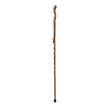 Walking Stick Brazos™ Twisted Fitness Walker Wood 58 Inch Height Brown - BeHope